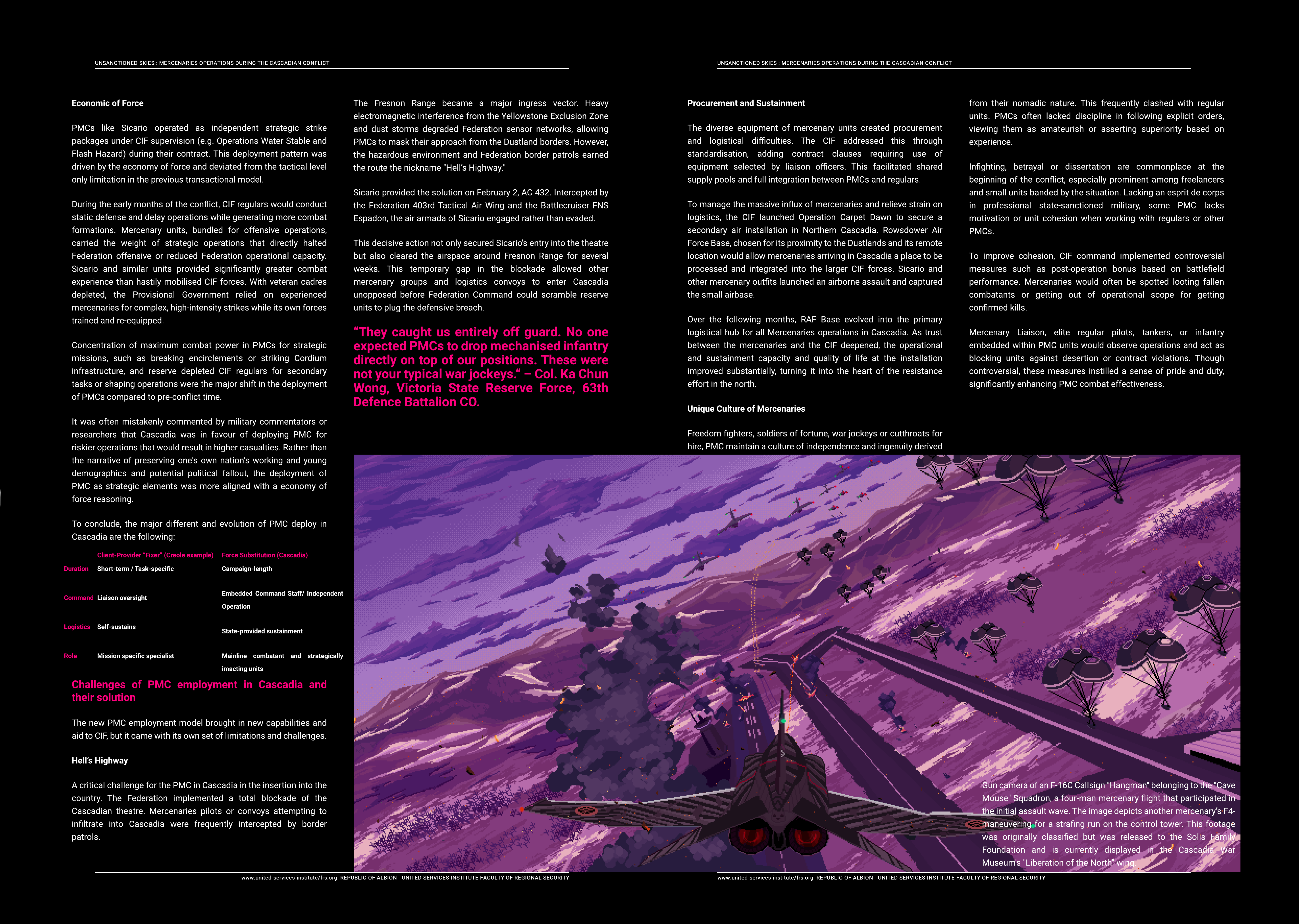 The Doctrinal Shift of Private Military Contractors In State Conflict