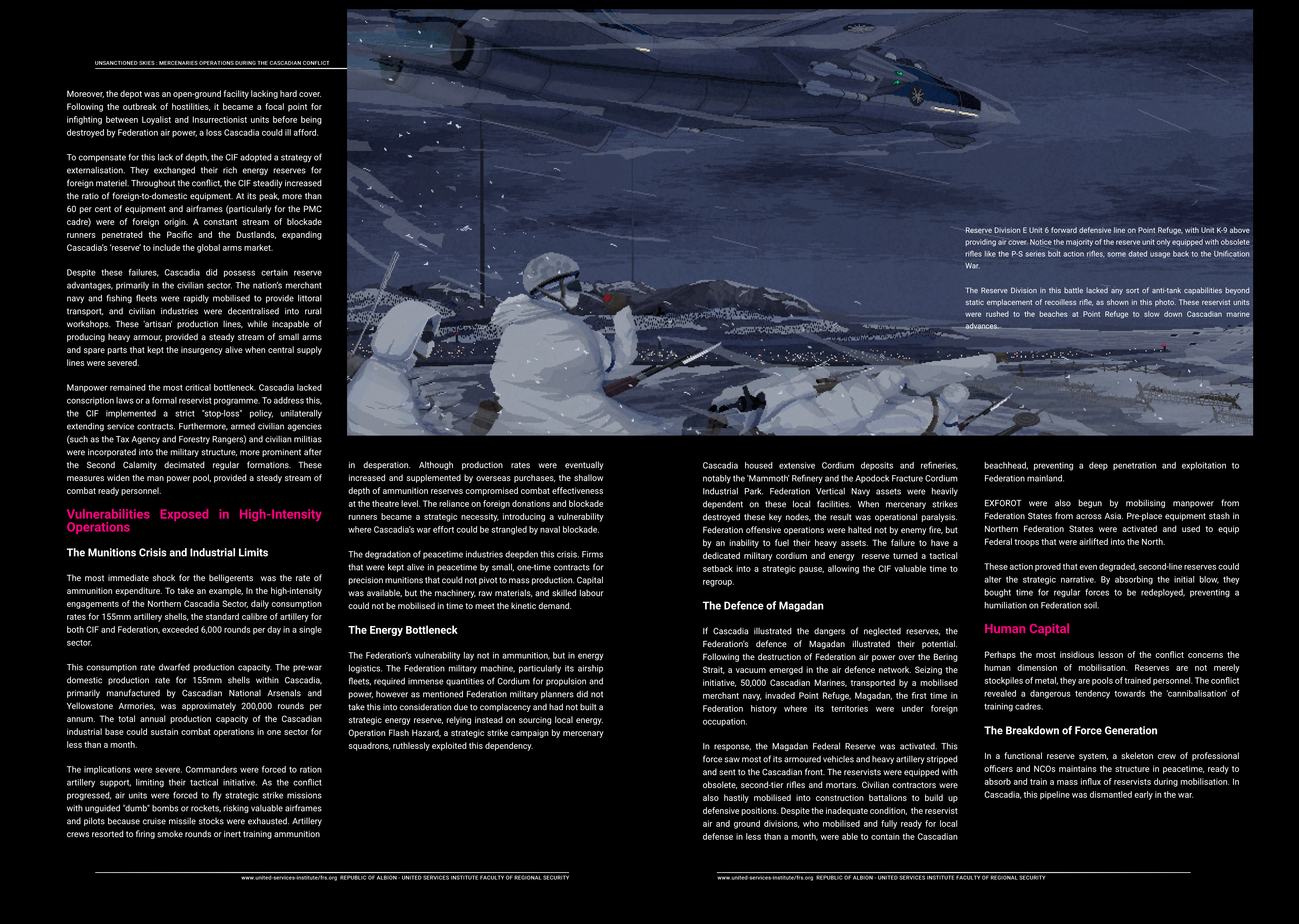 National Reserve Mobilisation in Great-Power War