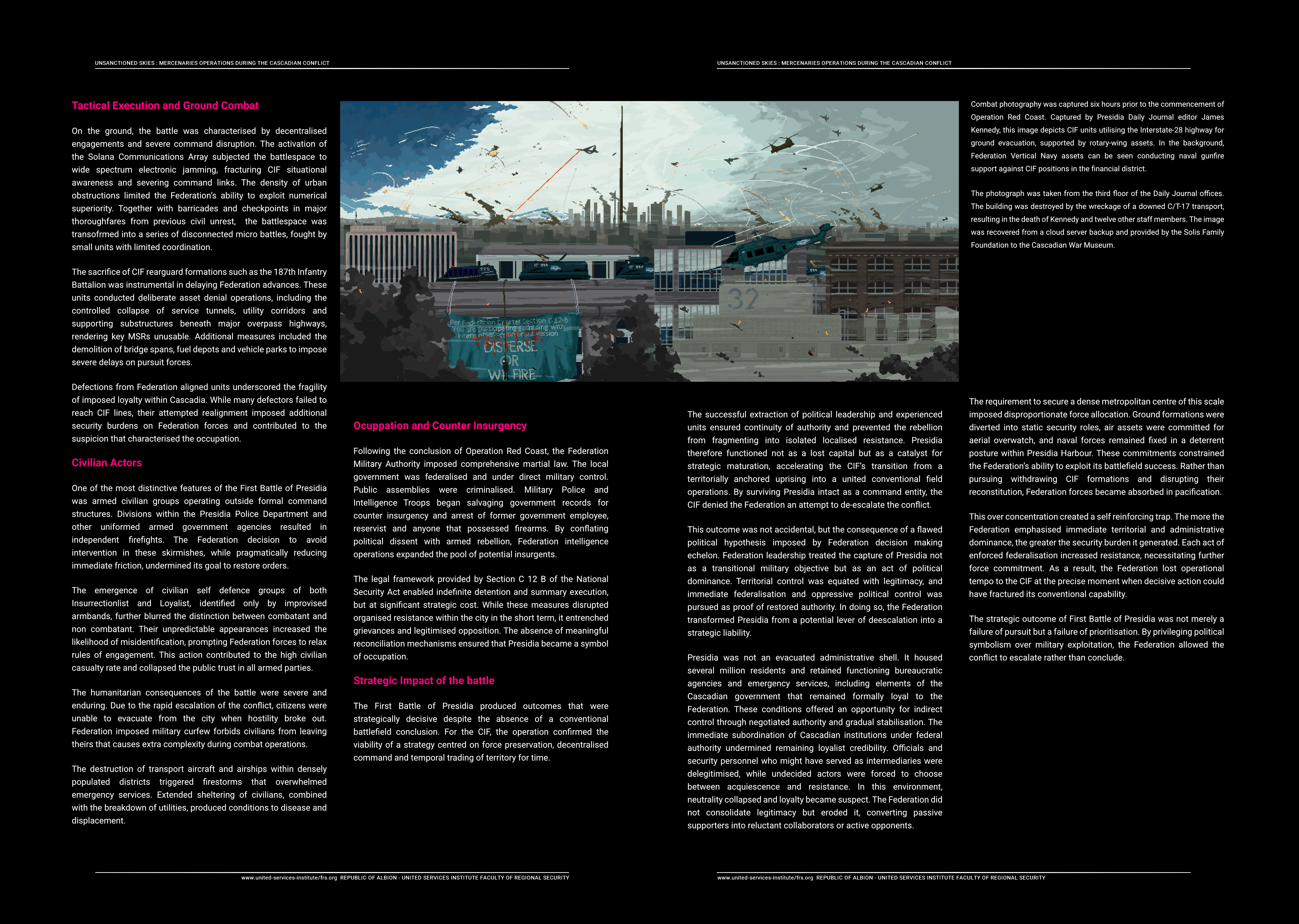 Siren of Defeat: The First Battle of Presidia