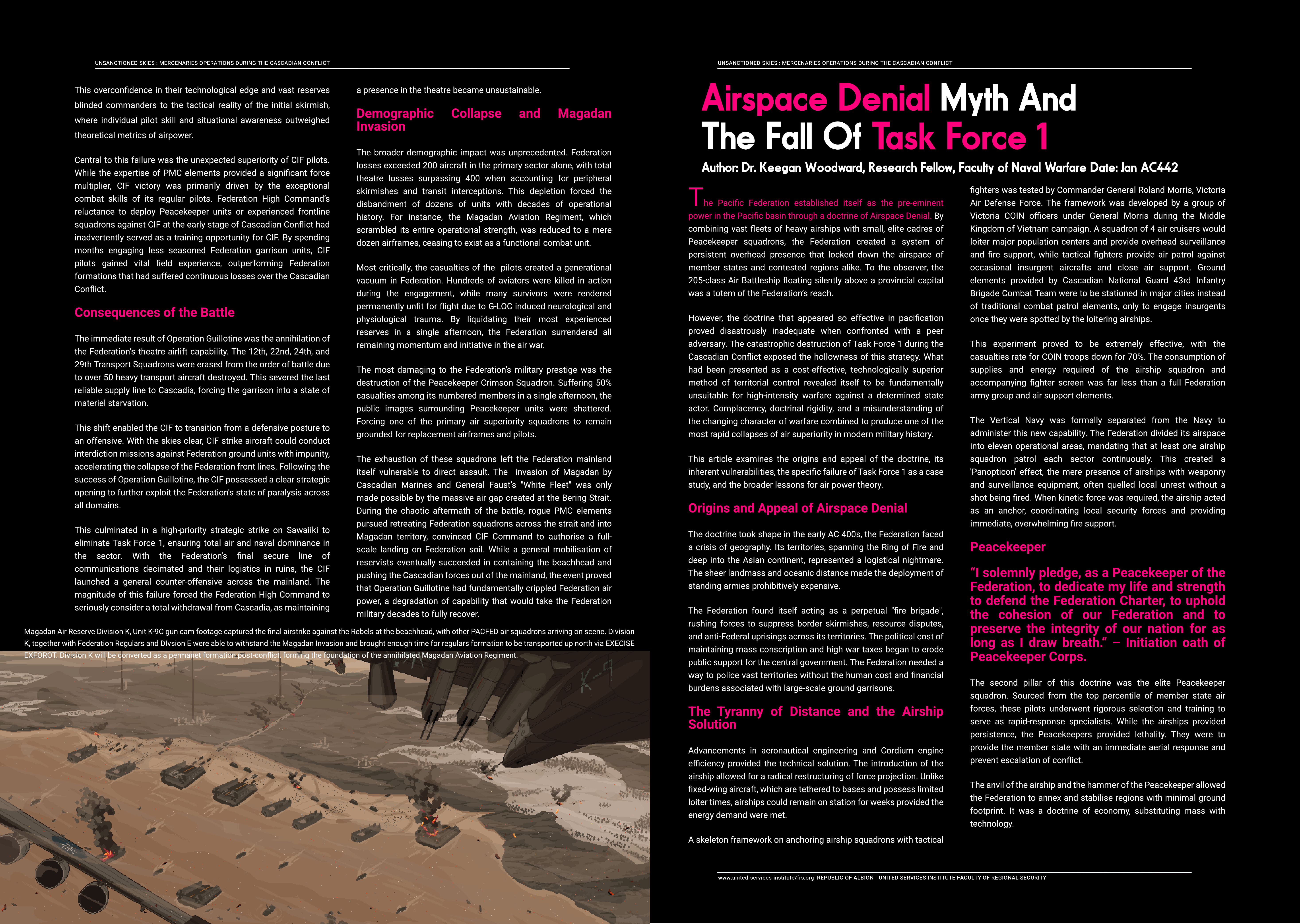 Airspace Denial Myth And The Fall Of Task Force 1