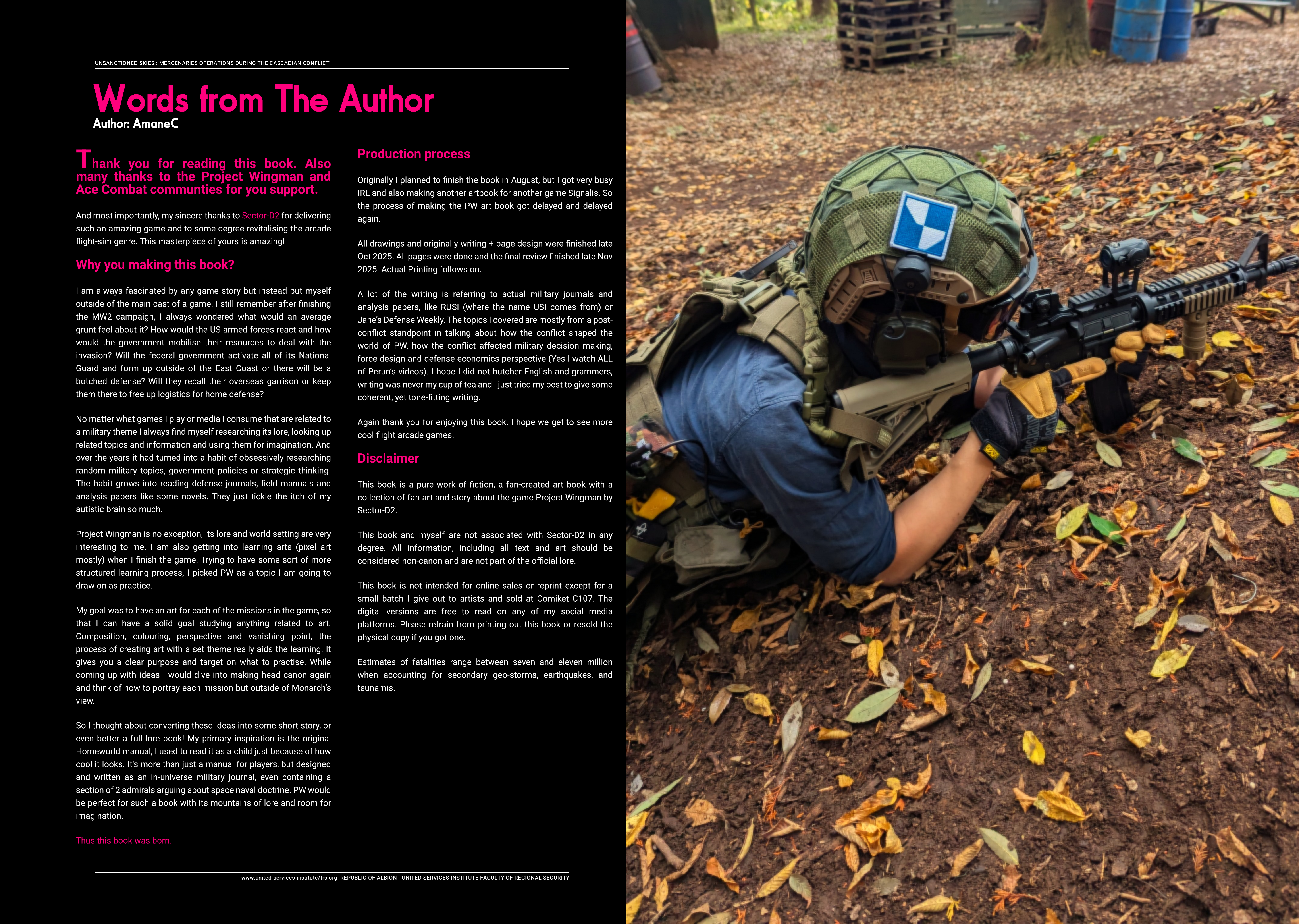 Words from The Author